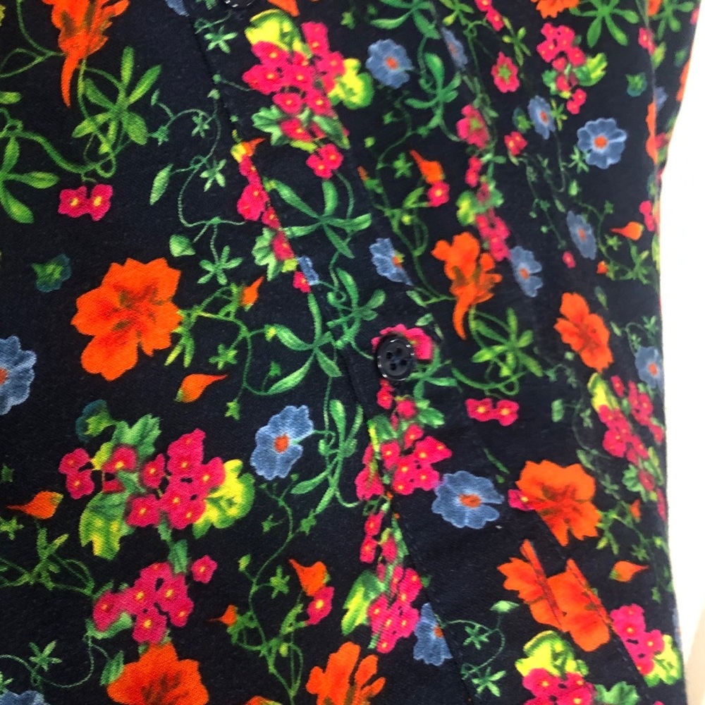 Philosophy Floral Button Down - image 3